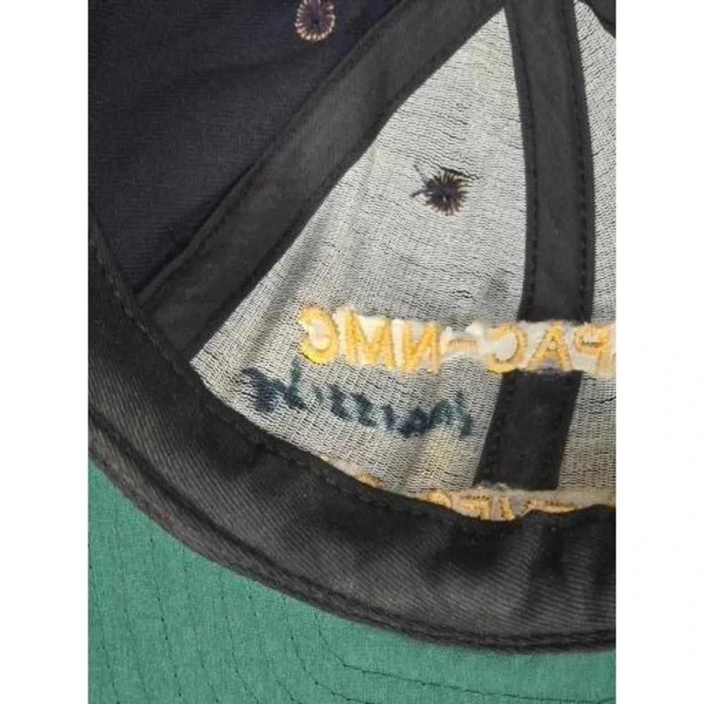 Vintage CAMSPAC-NMC Pt‎ Reyes CA Navy Blue Snapback Hat Mens California Military